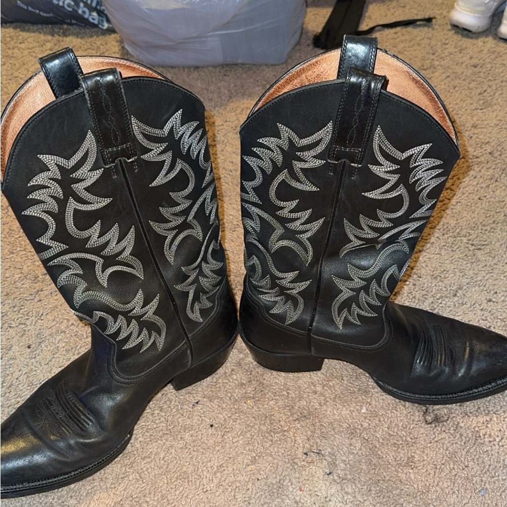 Ariat black western boots